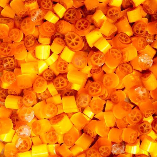 Caramelos artesanales de Naranja